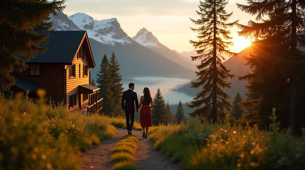 Week-end en amoureux à la montagne : évasion romantique sous les sommets